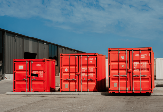 Opslagcontainers maten 8ft., 10ft. en 20ft