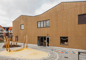 School Waddinxveen buiten aanzicht 01 | Algeco Nederland