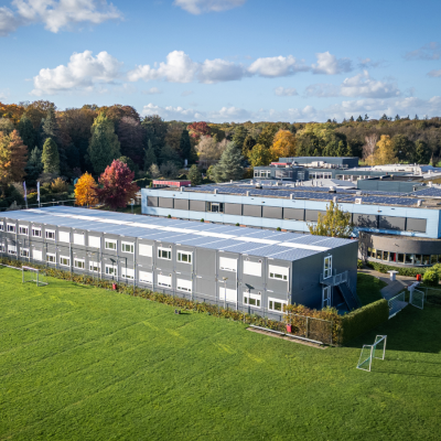 Tijdelijke school Fire-X units