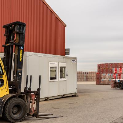 Algeco container bouw 