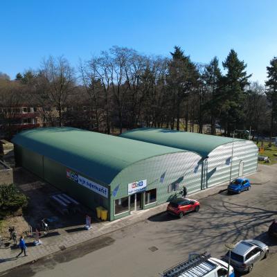 tijdelijke supermarkt